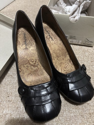 Hush puppies black leather - hush,