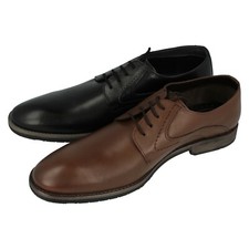 Mens Hush Puppies Leather Lace